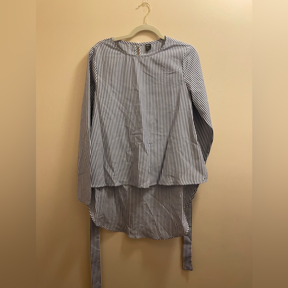 SHEIN Striped Tunic Blouse